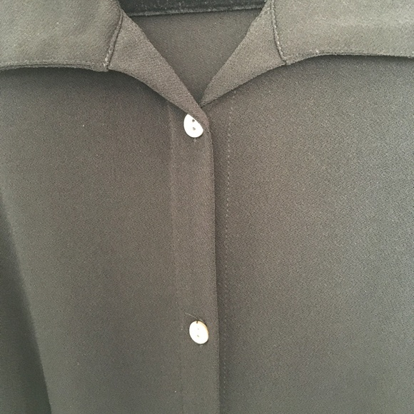 Marla Wynne Black Button-Down Dress XL - Picture 4 of 8